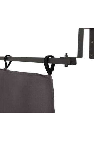 Cortina y triángulo para pérgola - 290 x 215 cm