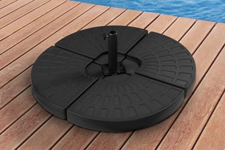 4 losetas para sombrilla - 48 x 48 x 7,5 cm