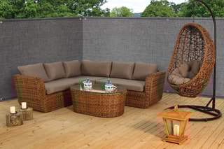 Malla de ocultación reforzada - 10 x 1,8 m - 90 g/m²