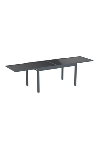 Mesa de jardín extensible - Gris oscuro