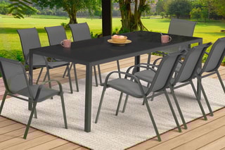 Conjunto de jardín Minorca V2 - 8 plazas