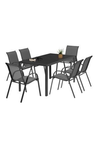 Conjunto de jardín Minorca - 6 plazas