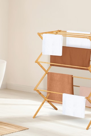 Tendedero acordeón - Natural