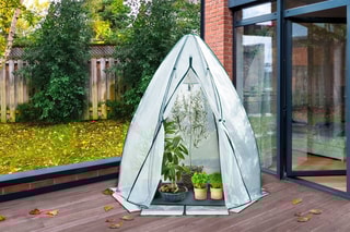 Invernadero de invierno Teepee - 140 x 140 x 160 cm
