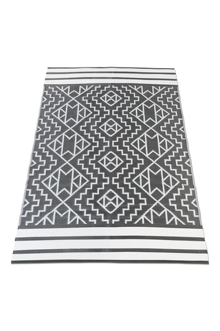 Alfombra de exterior - 160 x 240 cm - Gris