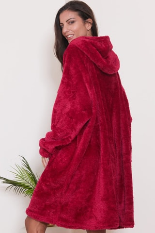 Bata polar Leeza - Burdeos