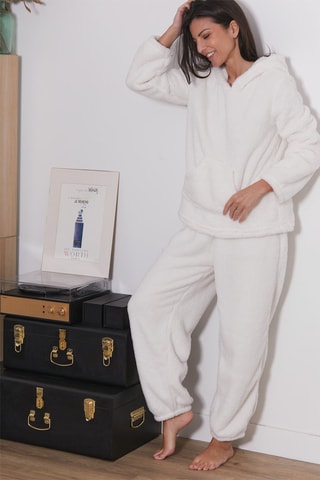 Pijama polar Rod - Blanco