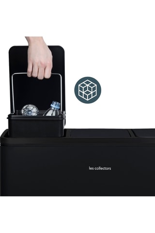 Pattumiera raccolta differenziata a pedale - 3 x 18 l