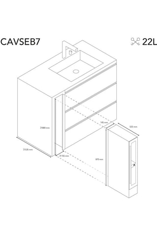 Cantinetta vino - 7 bottiglie