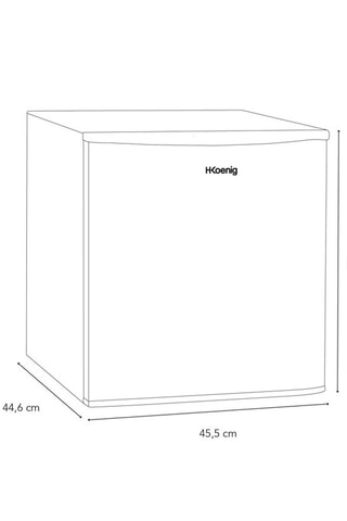 Mini frigorifero posa libera - 46 l
