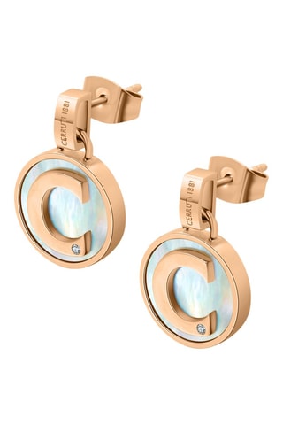 Boucles d’oreilles Circulo - Plaqué or rose