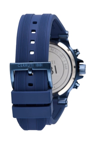 Montre à quartz en caoutchouc Varenna - Noir