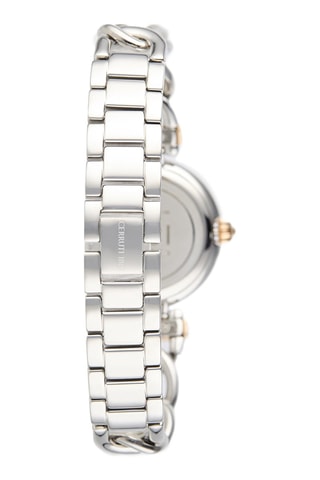 Orologio al quarzo in acciaio Elettra - Argentato