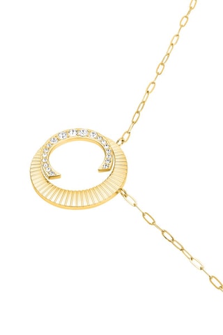 Collier Pleat - Plaqué or jaune