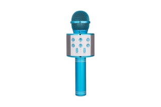 Micro karaoke Bluetooth con funzione registrazione e scheda micro SD - Blu - TechKidz