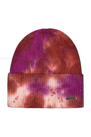 Bonnet tie and dye Venieka - Violet et bordeaux