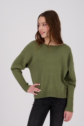Pull Ramandy - Vert olive