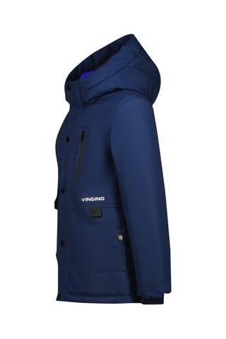 Parka à capuche Tharpa - Bleu