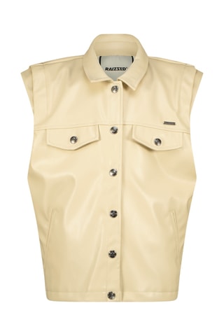 Veste sans manches Isabel - Ecru