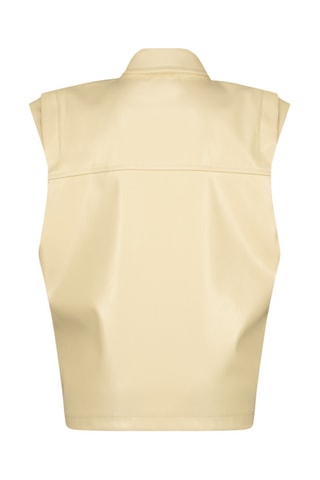 Veste sans manches Isabel - Ecru