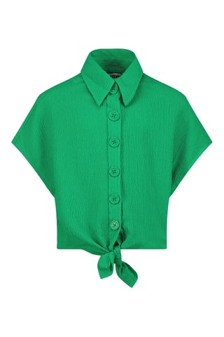 Chemisier noué Telsa - Vert clair
