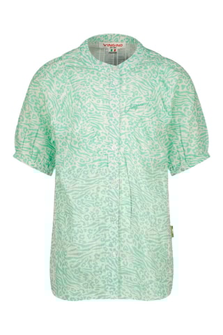 Chemisier Lirette - Vert et blanc