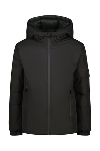 Doudoune réversible à capuche Tiffon - Noir