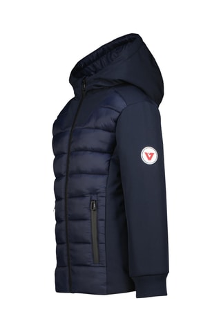 Doudoune à capuche Texto - Bleu marine