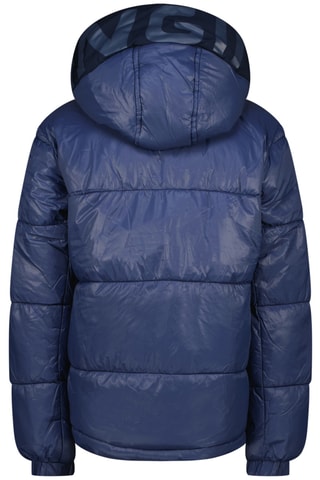 Doudoune à capuche Thiemo - Bleu foncé