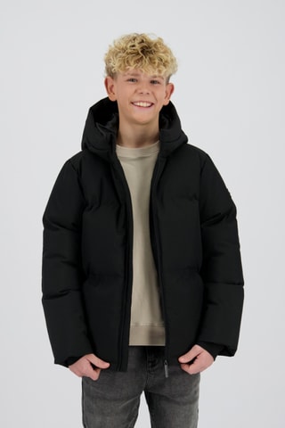 Doudoune à capuche Tiro - Noir