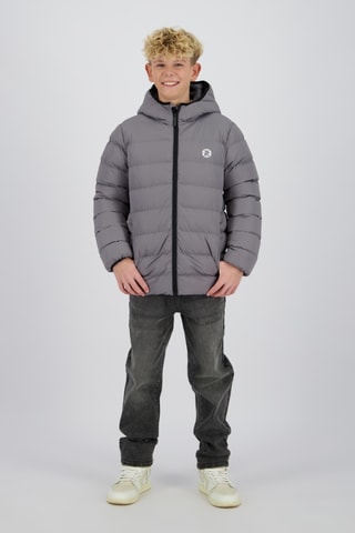 Doudoune à capuche Tudo - Gris clair