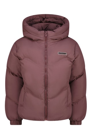 Doudoune à capuche Tina - Violet foncé