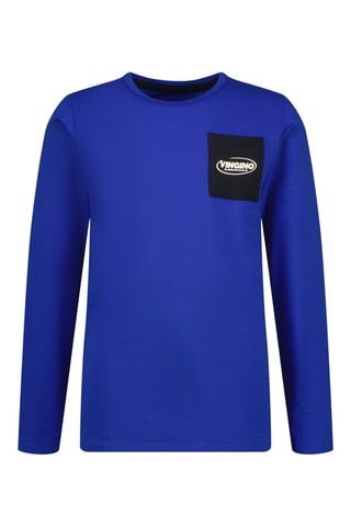 Pyjama Wopi - Bleu cobalt et blanc