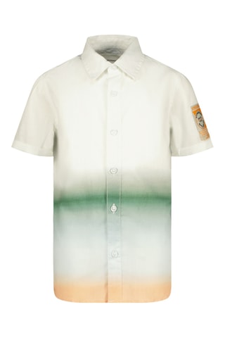 Chemise dip an dye Ledio - Blanc
