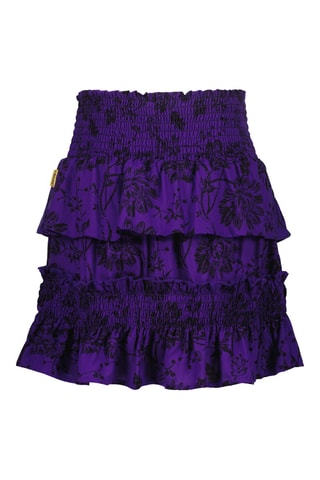 Jupe volantée Qanine - Violet