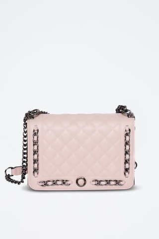 Borsa a tracolla in pelle Licorne - Rosa