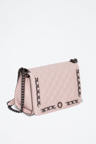 Borsa a tracolla in pelle Licorne - Rosa