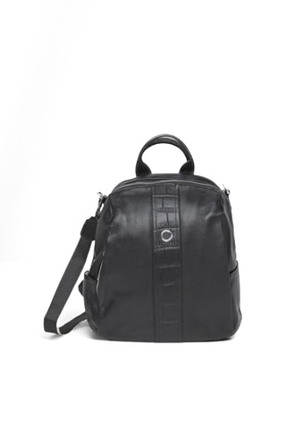 Borsa a tracolla in pelle Zen - Nero