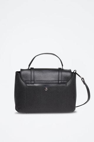 Borsa a mano in pelle Atrium - Nero