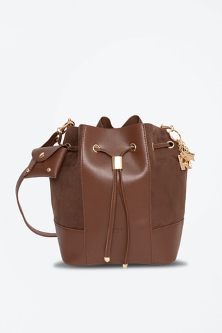 Borsa a secchiello Saphir  - Marrone