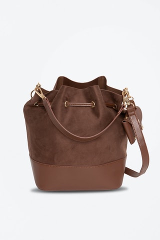 Borsa a secchiello Saphir  - Marrone