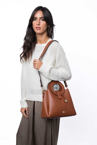 Borsa a mano Talus - Cammello