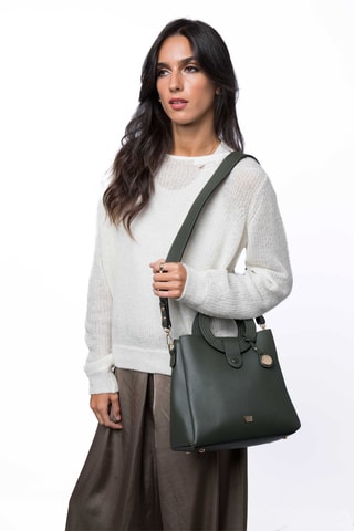 Borsa a mano Talus - Verde scuro