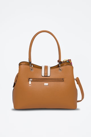 Borsa a mano Isola - Cammello