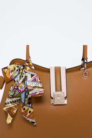 Borsa a mano Isola - Cammello