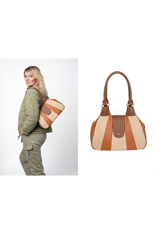 Borsa a spalla Oleron - Cammello