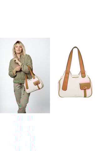 Borsa a spalla Come - Bianco