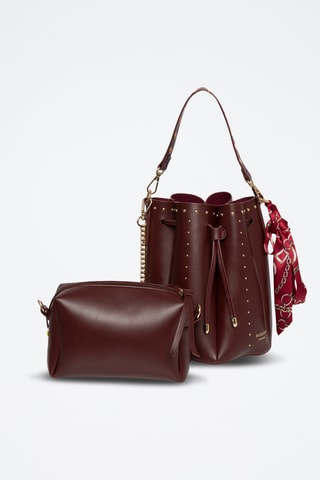 Borsa a secchiello Onyx - Bordeaux