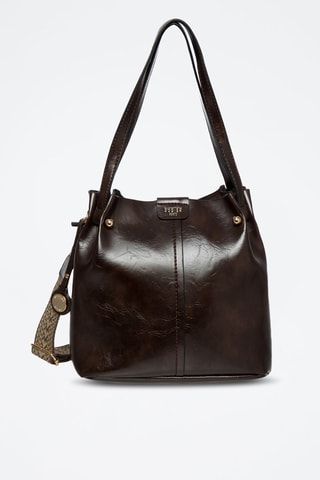 Borsa a spalla Oregon - Marrone scuro