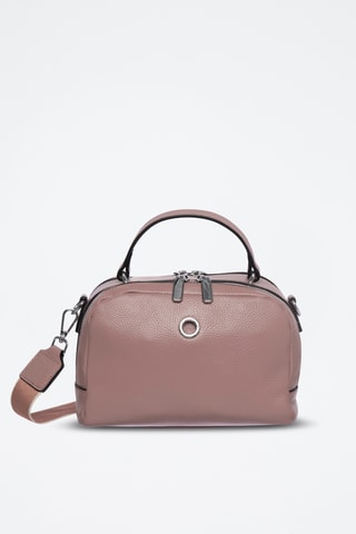 Borsa a tracolla in pelle Funky - Rosa